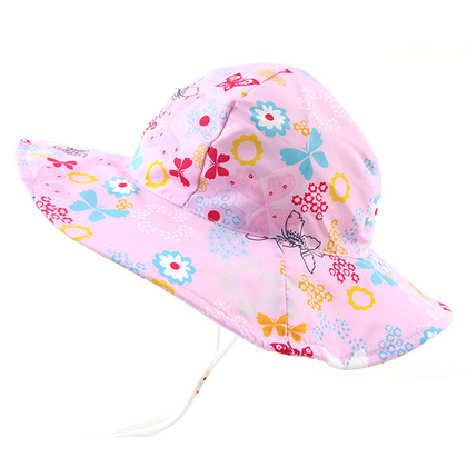 Summer Butterfly Flower Bucket Hat