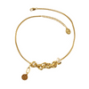 18K Gold Plated Marloc Q Necklace With Pearl
